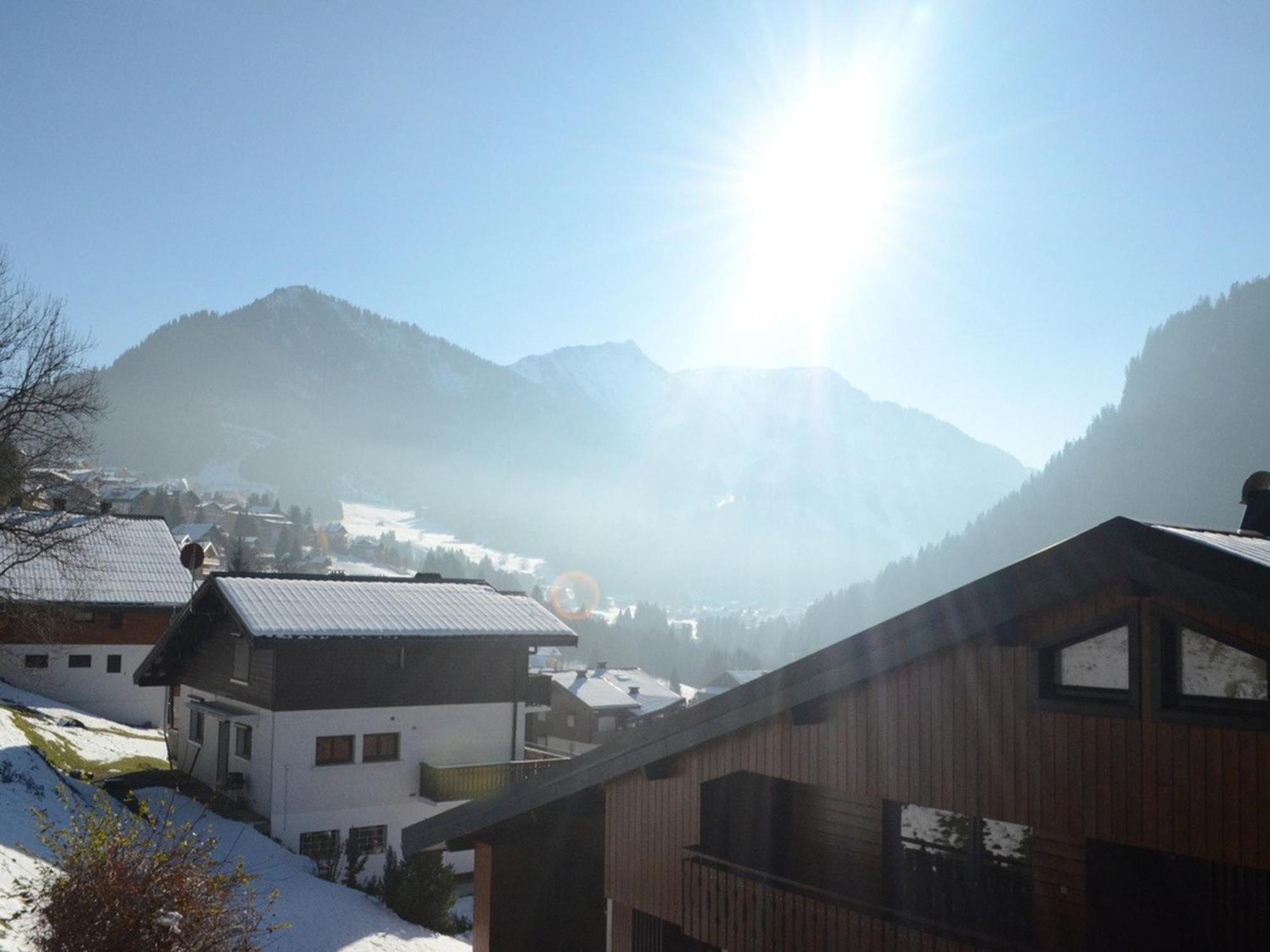 Charmant Studio 3 Pers. Avec Balcon, Proche Centre Et Remontees, Parking Inclus, Chatel - Fr-1-676-34 아파트 외부 사진