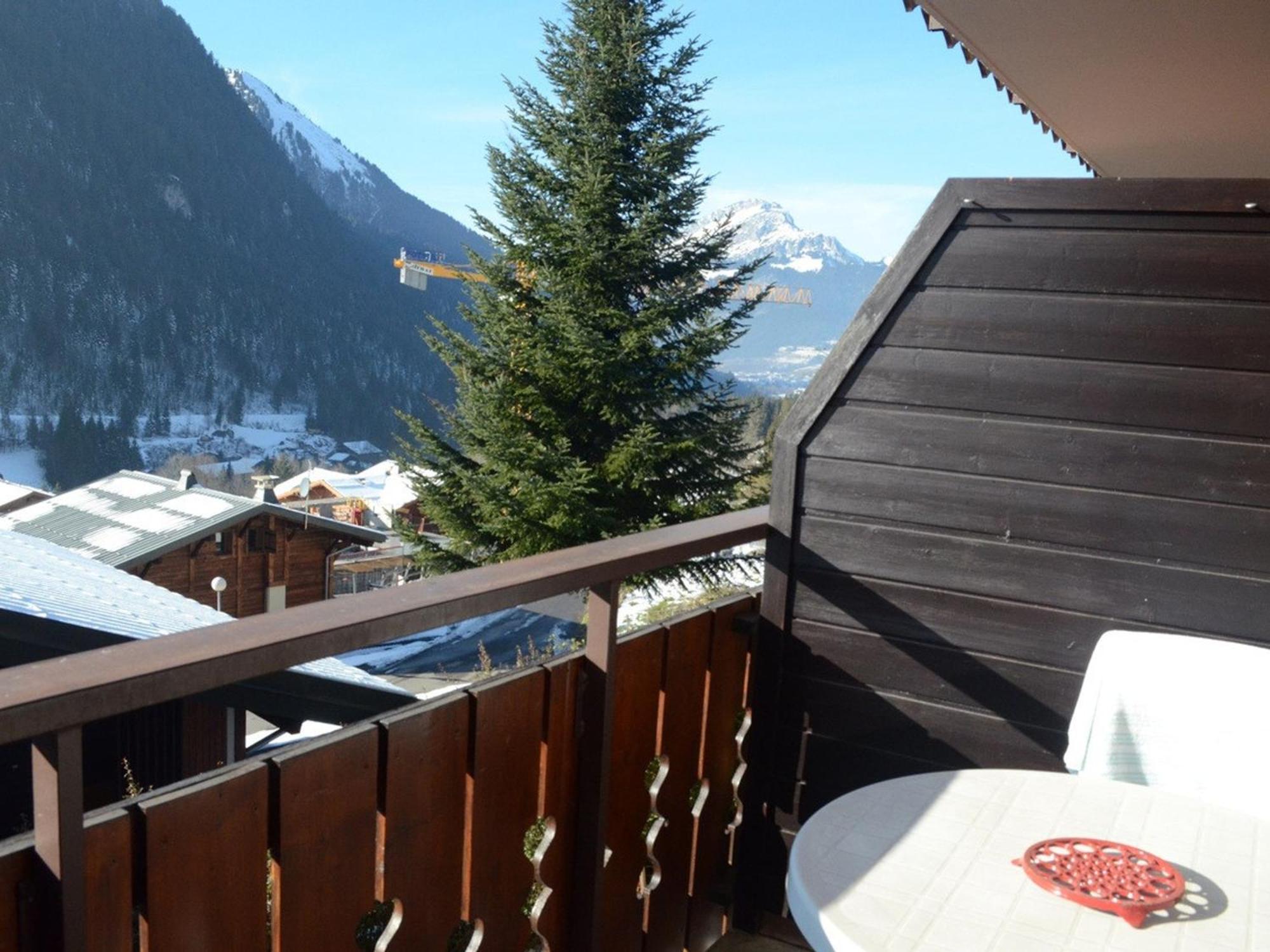 Charmant Studio 3 Pers. Avec Balcon, Proche Centre Et Remontees, Parking Inclus, Chatel - Fr-1-676-34 아파트 외부 사진